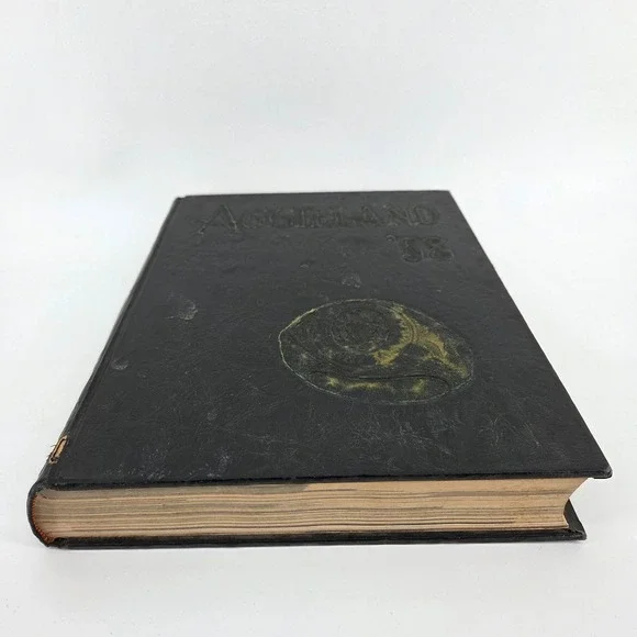 1958 Aggieland Texas A&M University Yearbook Vol 56 Vintage Hardcover Black Gold - Picture 2 of 10